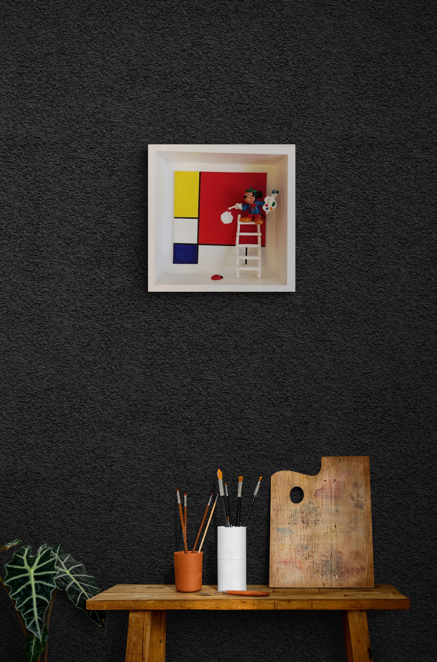Clin d'oeil à Mondrian